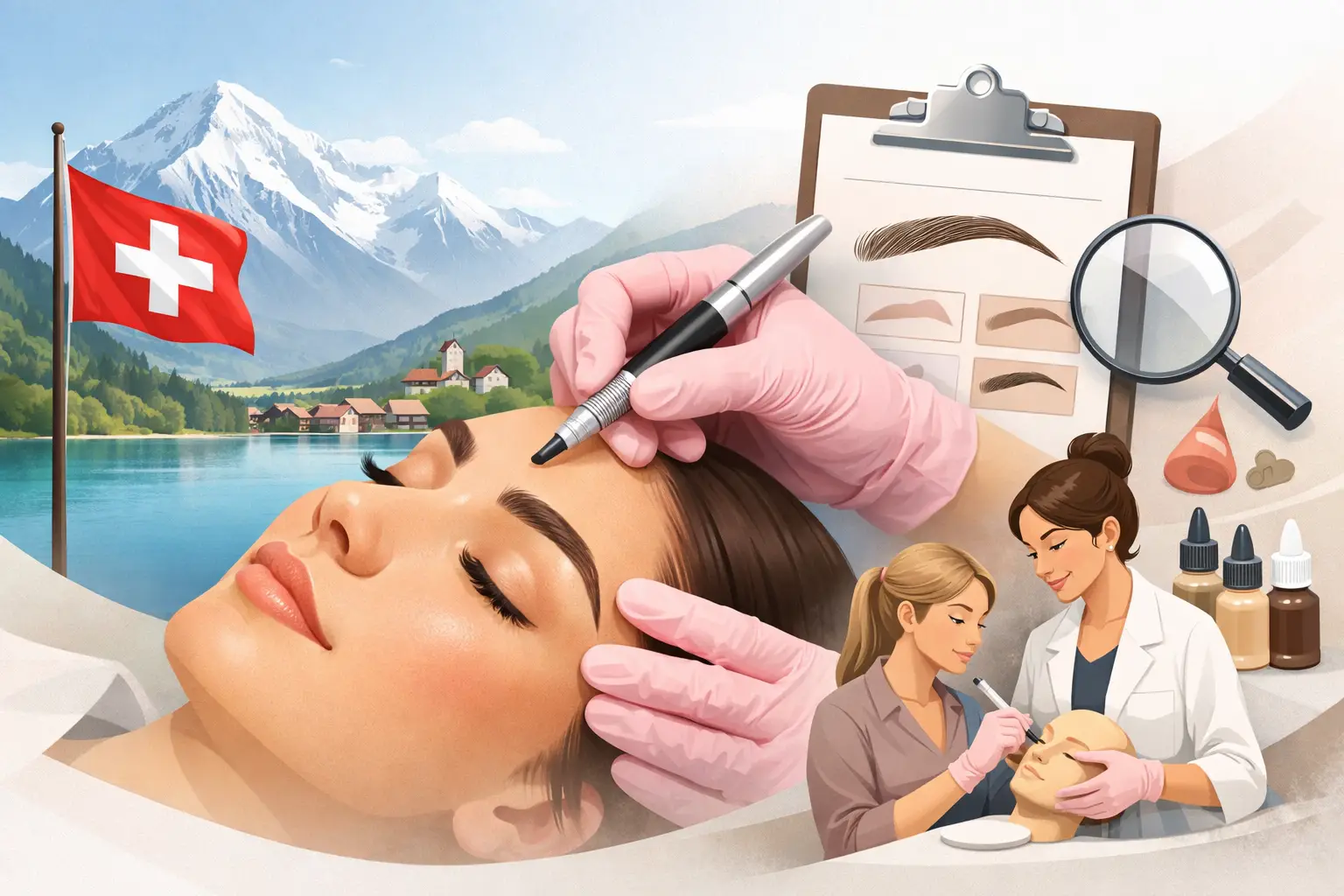 Microblading Ausbildung Schweiz im Check