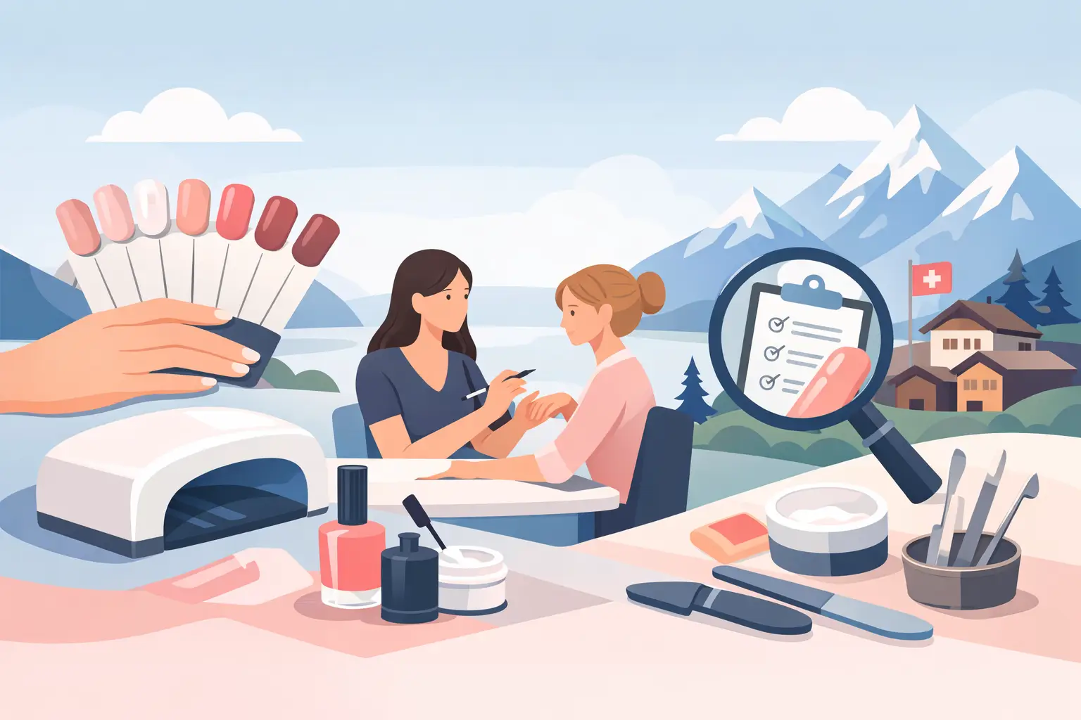 Naildesign Ausbildung Schweiz richtig wählen