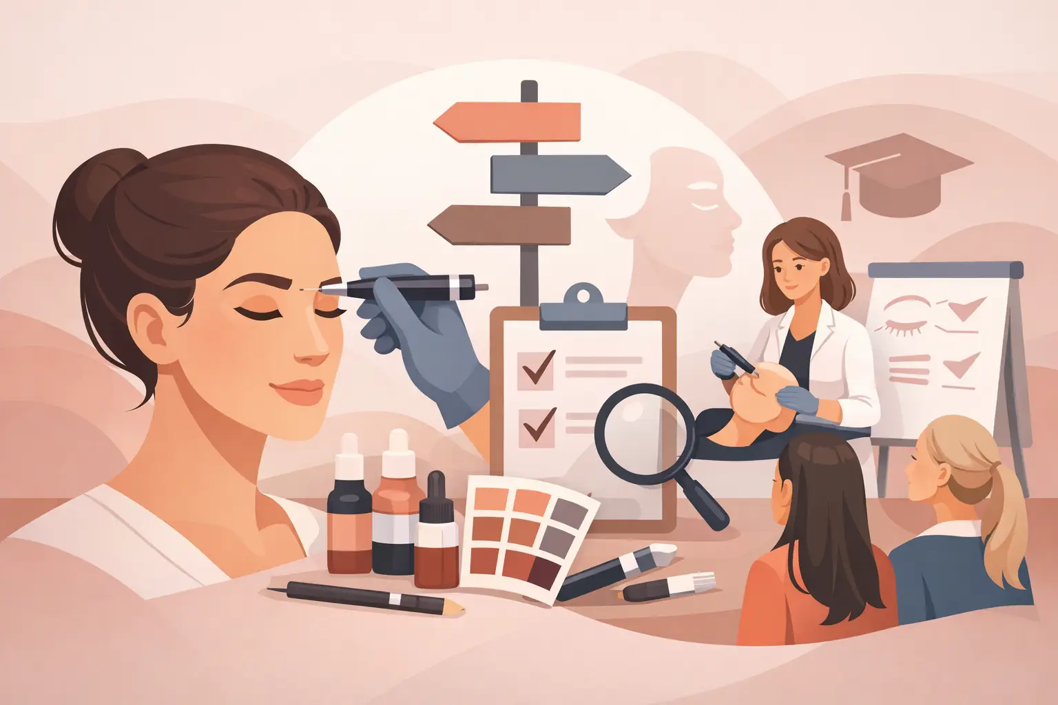 Permanent Make Up Kurs richtig wählen