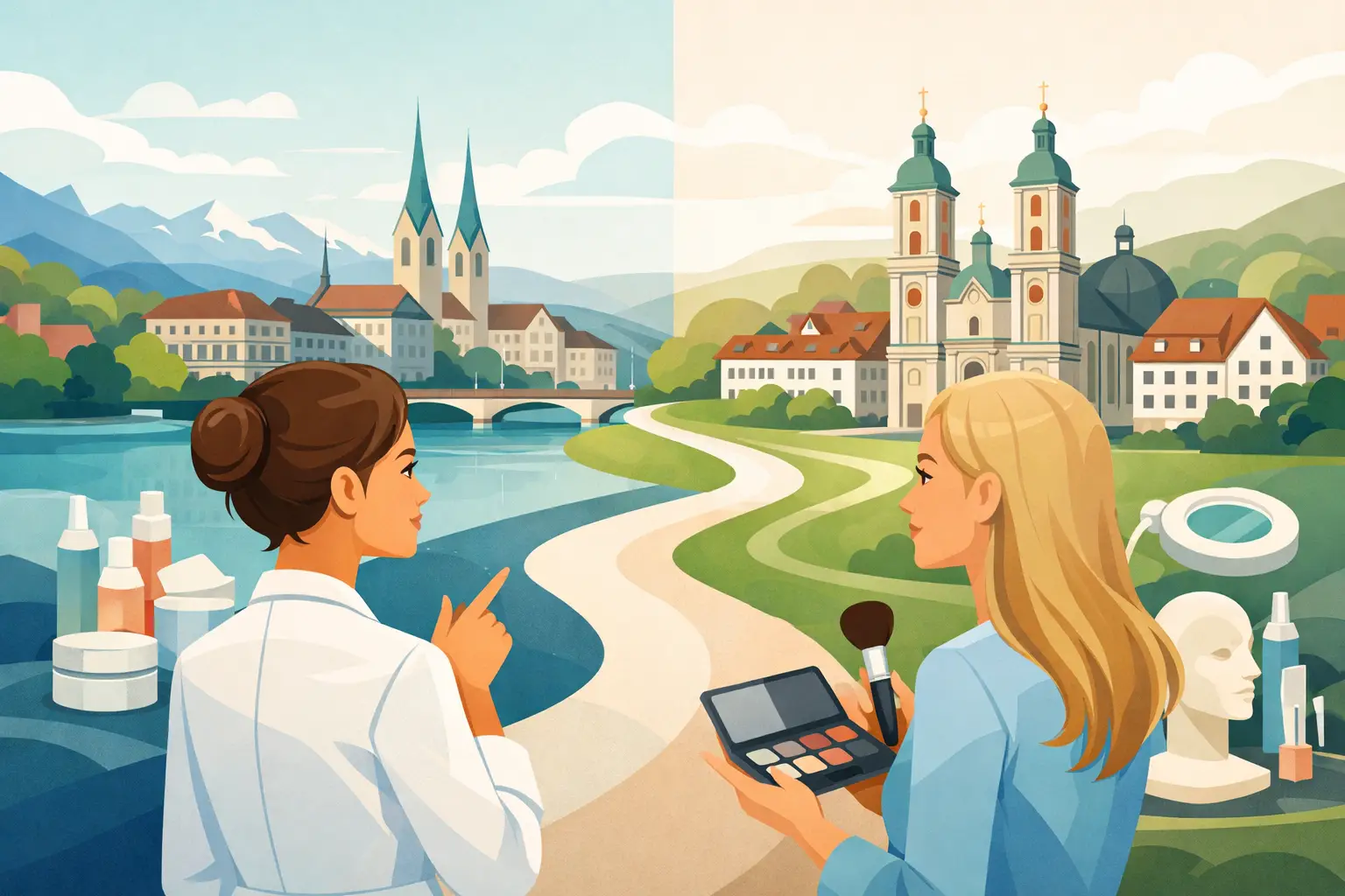 Kosmetikschule Zürich St. Gallen richtig wählen