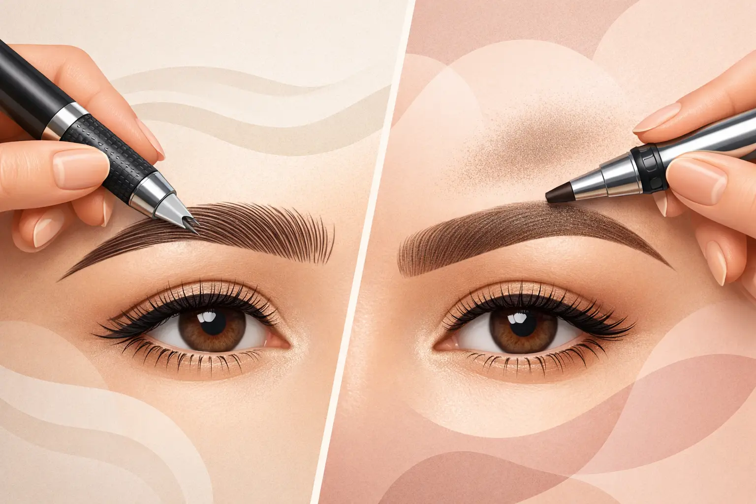 Microblading oder Powder Brows?