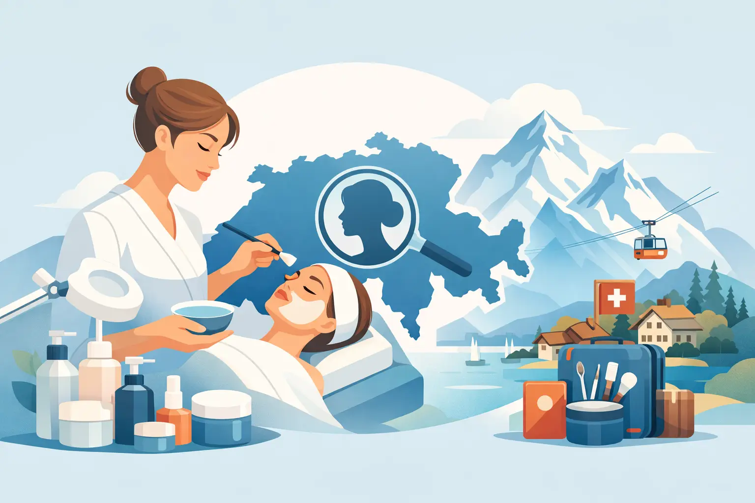 Wie werde ich Kosmetikerin in der Schweiz?