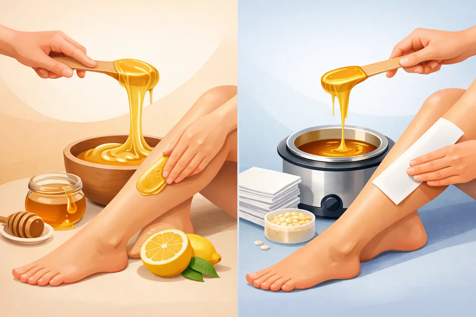 Sugaring oder Warmwachs: Was passt zu Ihnen?