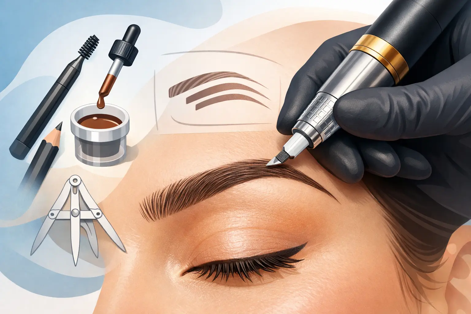 Microblading Techniken richtig anwenden