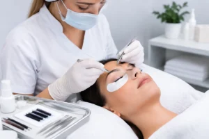 Wimpernverlängerung hygienisch korrekt durchführen